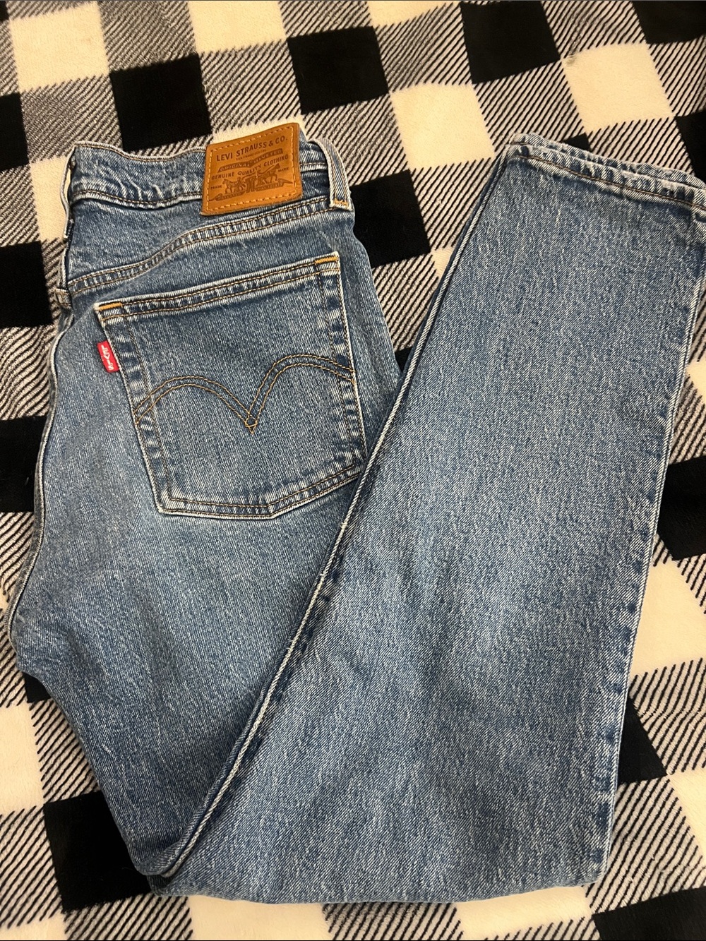 Levi's Light Blue Straight-Leg Jeans